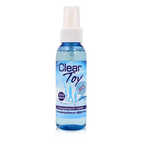 Очищающий спрей Clear Toy с антимикробным эффектом - 100 мл  