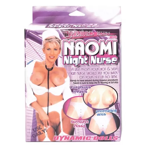 Надувная секс-кукла медсестра NAOMI NIGHT NURSE WITH UNIFORM телесный 