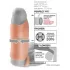 Насадка-расширитель с кольцом для подхвата мошонки Real Feel Enhancer - 14 см телесный 