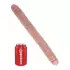 Телесный двусторонний фаллоимитатор 16  Thick Double Dildo - 40,6 см телесный 