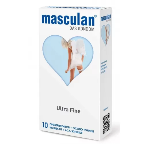 Особо тонкие презервативы Masculan Ultra Fine - 10 шт  