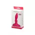 Розовый анальный стимулятор Beginners p-spot massager - 11 см розовый 