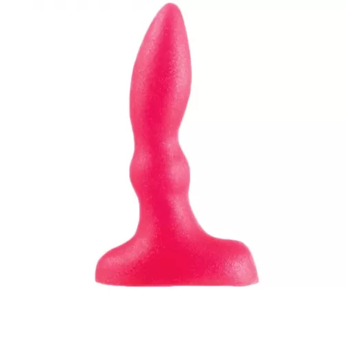 Розовый анальный стимулятор Beginners p-spot massager - 11 см розовый 