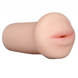 Нежный мастурбатор-ротик REALSTUFF 5INCH MASTURBATOR BJ телесный 