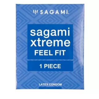 Презерватив Sagami Xtreme Feel Fit 3D - 1 шт  