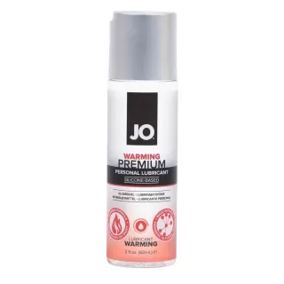 Возбуждающий лубрикант на силиконовой основе JO Personal Premium Lubricant  Warming - 60 мл  