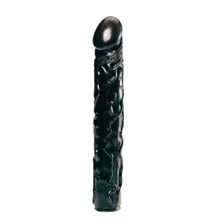 Чёрный фаллоимитатор BIG BONANZA 13 BLACK BUTT PLUG - 33 см черный 