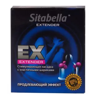 Стимулирующая насадка Sitabella Extender  Продлевающий Эффект прозрачный 