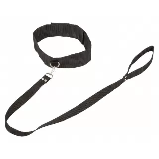 Ошейник Bondage Collection Collar and Leash One Size черный 