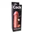 Фаллоудлинитель с кольцом COCK size L - 16,5 см телесный 