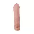 Фаллоудлинитель с кольцом COCK size XL - 21 см телесный 