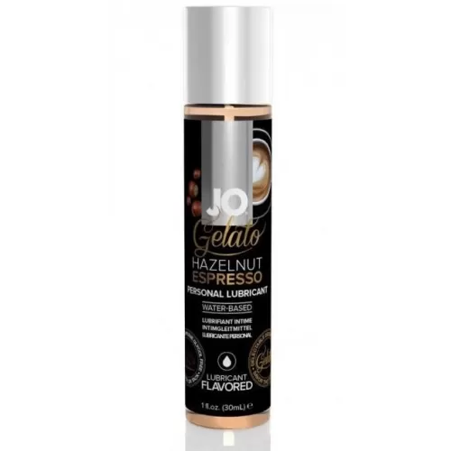 Лубрикант с ароматом орехового эспрессо JO GELATO HAZELNUT ESPRESSO - 30 мл  