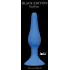 Синяя анальная пробка Slim Anal Plug XL - 15,5 см синий 