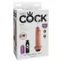 Фаллоимитатор с имитацией семяизвержения 6  Squirting Cock - 17,8 см телесный 