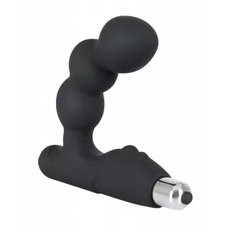 Стимулятор простаты с вибрацией Rebel Bead-shaped Prostate Stimulator черный 