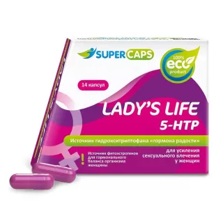 Возбуждающие капсулы Ladys Life - 14 капсул (0,35 гр  