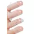 Набор из 4 насадок на член Pleasured Penis Enhancement Sleeve 4 Pack прозрачный 