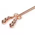 Золотистые зажимы для сосков и клитора All Sensation Nipple and Clitoral Chain золото 