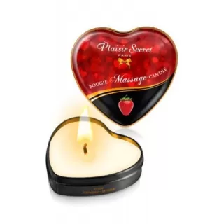 Массажная свеча с ароматом клубники Bougie Massage Candle - 35 мл  