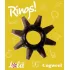 Чёрное эрекционное кольцо Rings Cogweel черный 