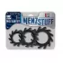 Набор из 3 эрекционных колец MENZSTUFF BUZZ SAW COCK RING SET черный 