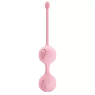 Нежно-розовые вагинальные шарики Kegel Tighten Up I нежно-розовый 