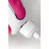 Ярко-розовый вибратор  Satisfyer Mr. Rabbit с клиторальным отростком - 22,1 см ярко-розовый 