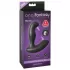 Черный массажер простаты Electro Stim Prostate Vibe с электростимуляцией - 13,3 см черный 