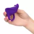 Фиолетовое перезаряжаемое эрекционное кольцо Silicone Remote Orgasm Ring фиолетовый 