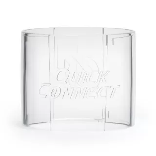 Коннектор для мастурбаторов серии Quickshot - Quick Connect прозрачный 