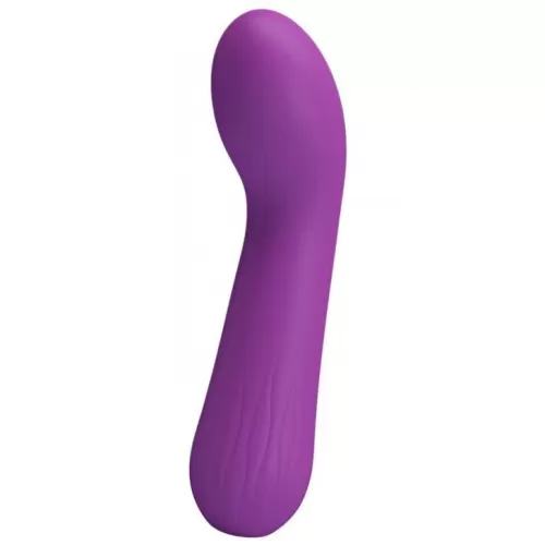 Фиолетовый гнущийся вибратор Faun - 15 см фиолетовый 