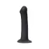 Черный фаллос на присоске Silicone Bendable Dildo L - 19 см черный 
