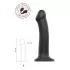 Черный фаллос на присоске Silicone Bendable Dildo L - 19 см черный 
