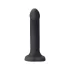 Черный фаллос с имитацией эякуляции Silicon Cum Dildo L - 19,6 см черный 