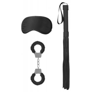 Черный набор для бондажа Introductory Bondage Kit №1 черный 