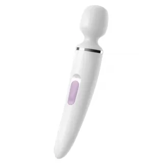 Белый вибратор Satisfyer Wand-er Woman белый 