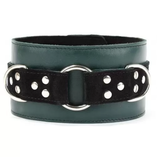 Изумрудный ошейник Emerald Collar On The Strap изумрудный 