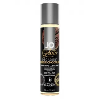 Лубрикант с ароматом шоколада JO GELATO DECADENT DOUBLE CHOCOLATE - 30 мл  