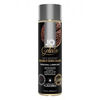 Лубрикант с ароматом шоколада JO GELATO DECADENT DOUBLE CHOCOLATE - 120 мл  