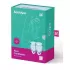 Набор голубых менструальных чаш Feel confident Menstrual Cup голубой 