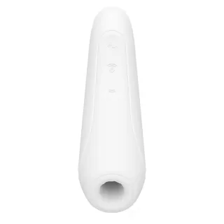 Белый вакуум-волновой стимулятор Satisfyer Curvy 1 белый 