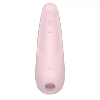 Розовый вакуум-волновой стимулятор Satisfyer Curvy 2 розовый 