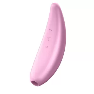 Розовый вакуум-волновой стимулятор Satisfyer Curvy 3 розовый 