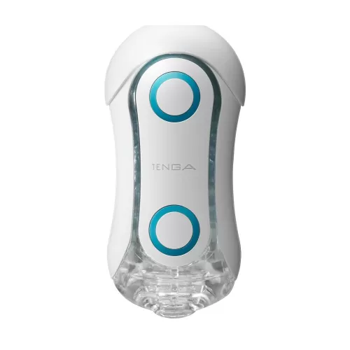 Мастурбатор Tenga FLIP ORB BLUE RUSH прозрачный 