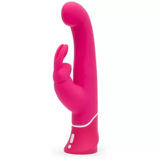 Розовый вибратор-кролик G-Spot Rechargeable Rabbit Vibrator - 24,1 см розовый 