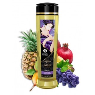 Массажное масло Libido Exotic Fruits с ароматом экзотических фруктов - 240 мл  