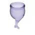 Набор фиолетовых менструальных чаш Feel secure Menstrual Cup фиолетовый 