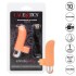 Оранжевая пулька-насадка на палец Finger Tickler - 8,25 см оранжевый 