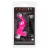 Розовая пулька-насадка на палец Finger Bunny - 8,25 см розовый 