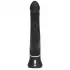 Черный вибратор-кролик Happy Rabbit Realistic Rechargeable Rabbit Vibrator - 25,4 см черный 